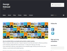 Tablet Screenshot of georgemahood.com